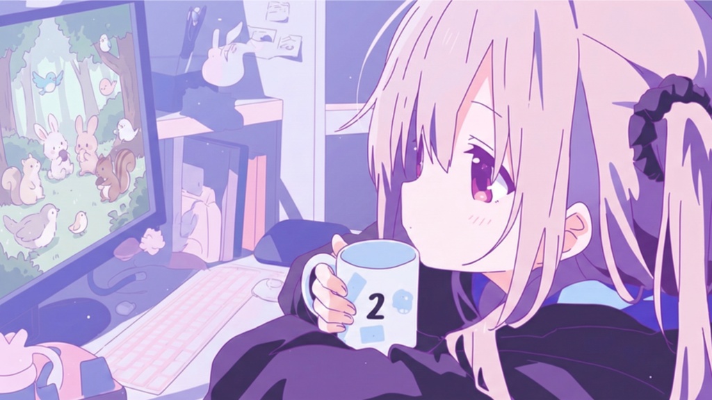 【フリーBGM】ゆっくり整える時間🕊 やさしい／チル／Lo-fi【作業・配信・勉強用】