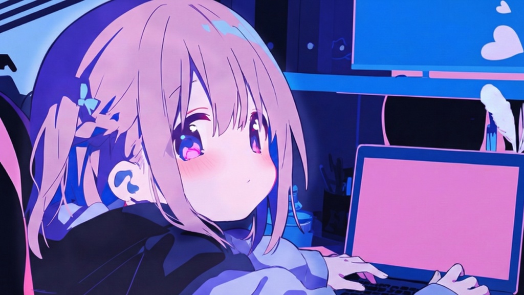 【フリーBGM】夜ふかし作業🌙 キラキラ/チル/Lo-fi【作業・配信・勉強用】