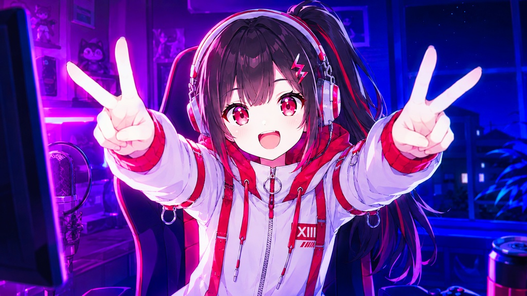 深夜テンション🌙 かわいい・アップテンポ・配信用（1時間フリーBGM）