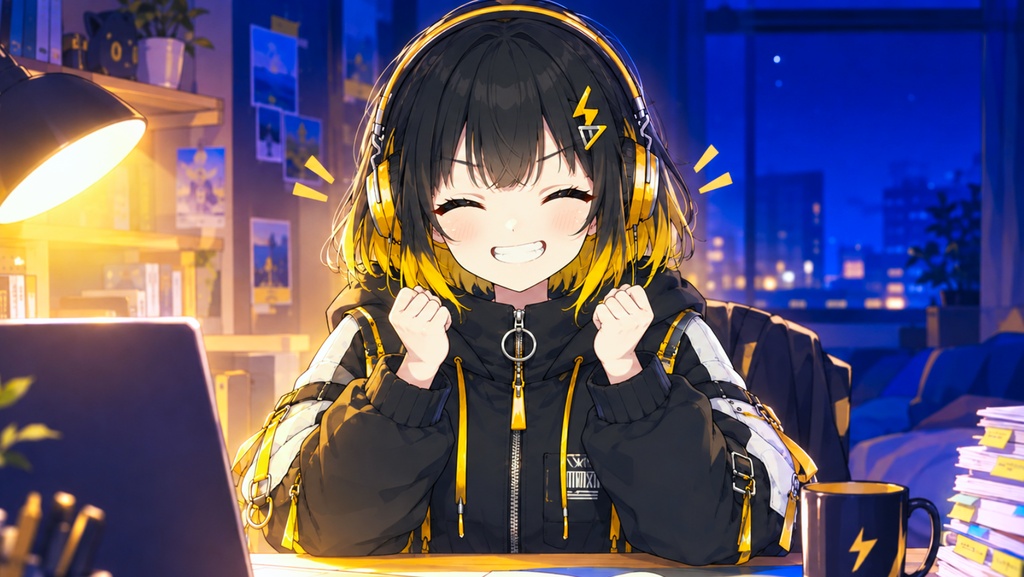 スイッチ入れ直し🔌 かわいい・アップテンポ・集中（1時間フリーBGM）