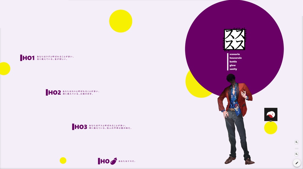 【CoC】アングラシナリオ集 -LEP-【SPLL:E110358】