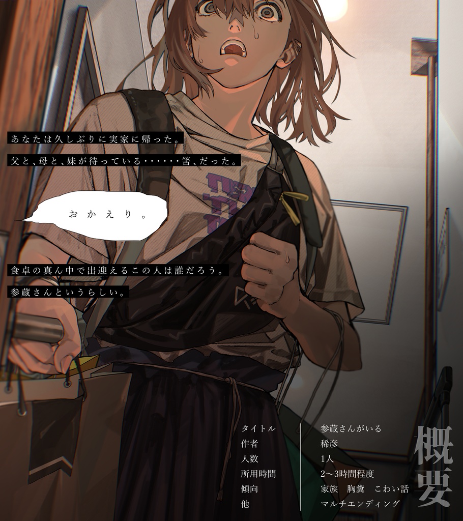 【ホラー】参蔵さんがいる