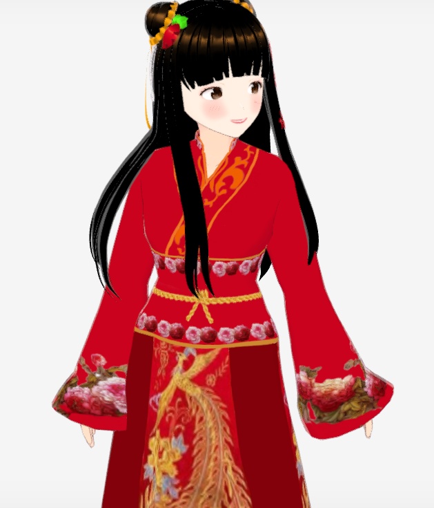 Hanfu/漢服のウェディングドレス