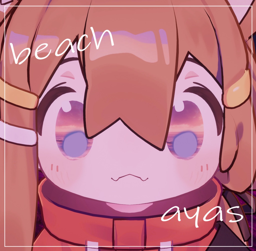 【VRChat】beach eyes まめひなた専用