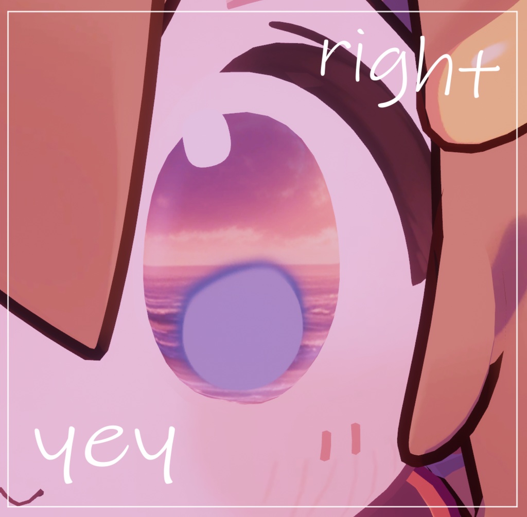 【VRChat】beach eyes まめひなた専用