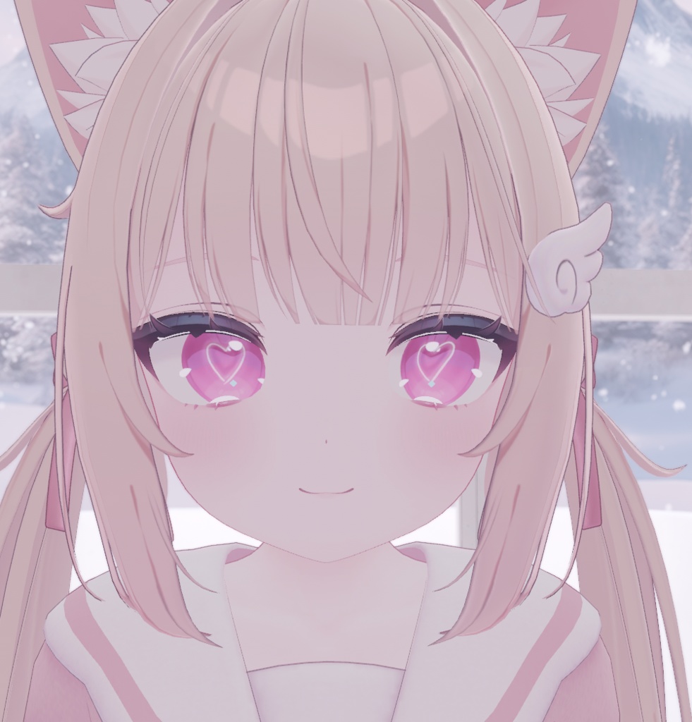 【chiffon対応】chiffon用 heart eye texture