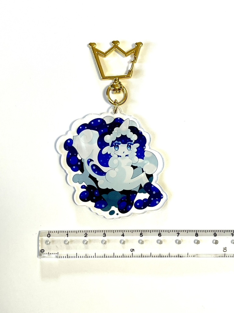 人魚ヒッポカンポス_アクリルキーホルダー(6cm)