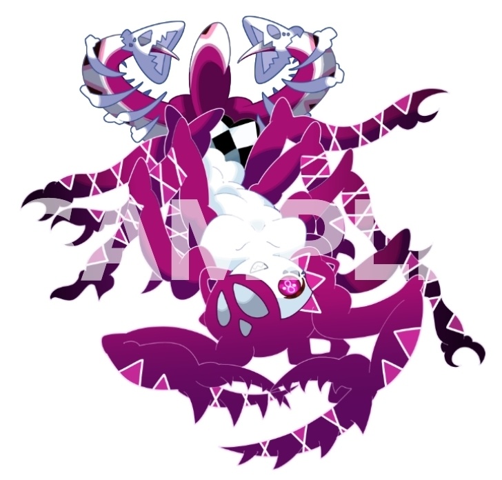 人魚アラクネ_アクリルキーホルダー(6cm)