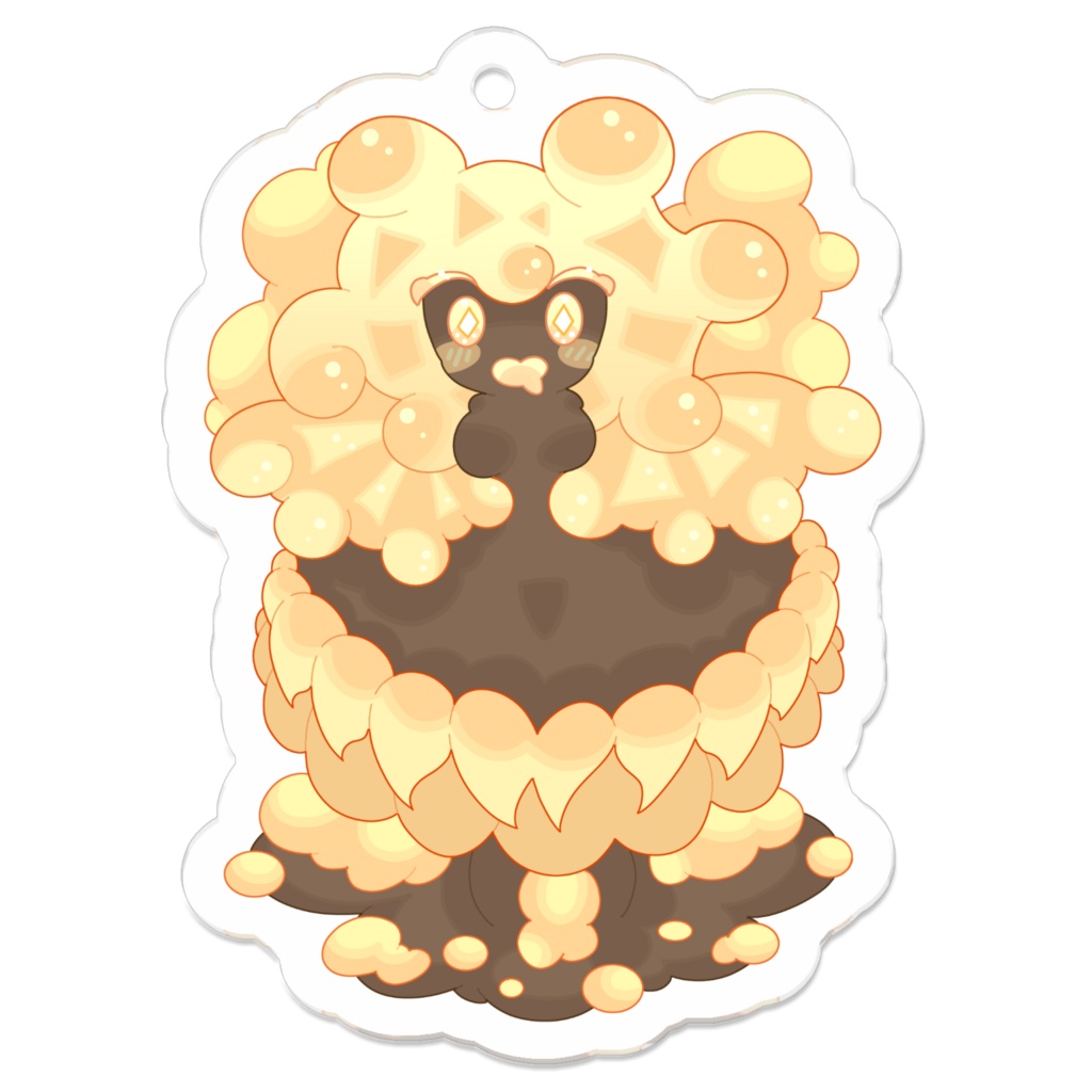 【pixiv FACTORY製品】人魚アポロ_アクリルキーホルダー