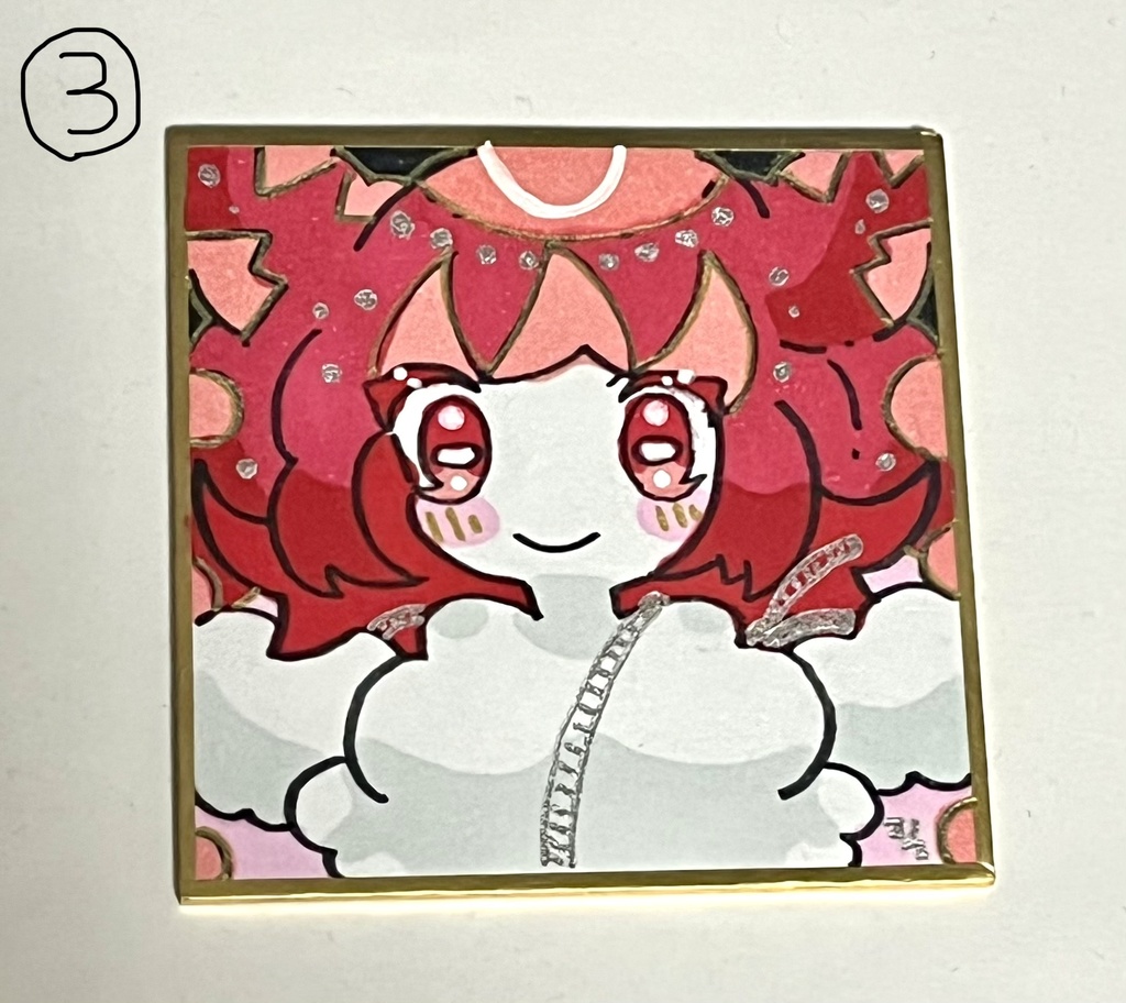 ミニマム原画 (手書き豆色紙)