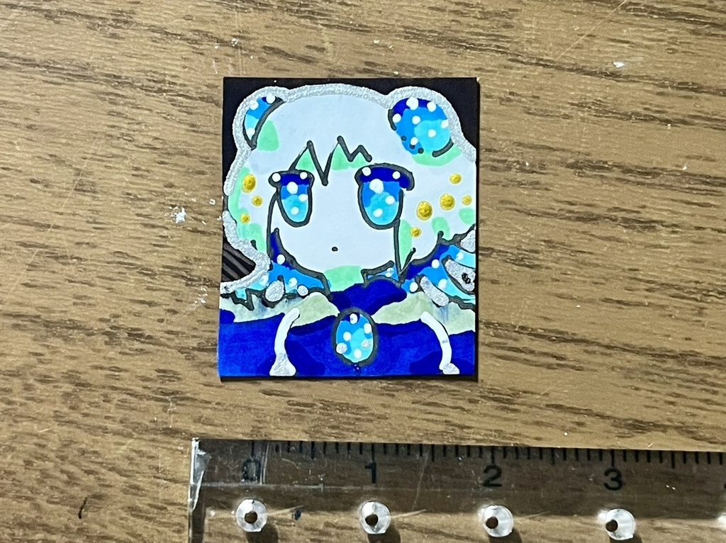 超ミニマム原画アクリルキーホルダー(手作り)