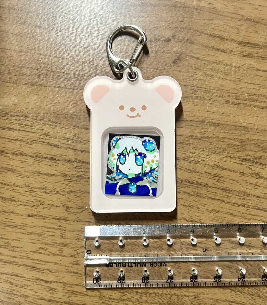 超ミニマム原画アクリルキーホルダー(手作り)