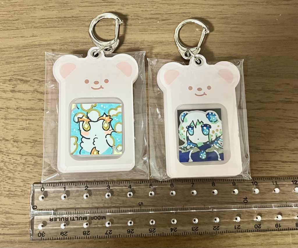 超ミニマム原画アクリルキーホルダー(手作り)