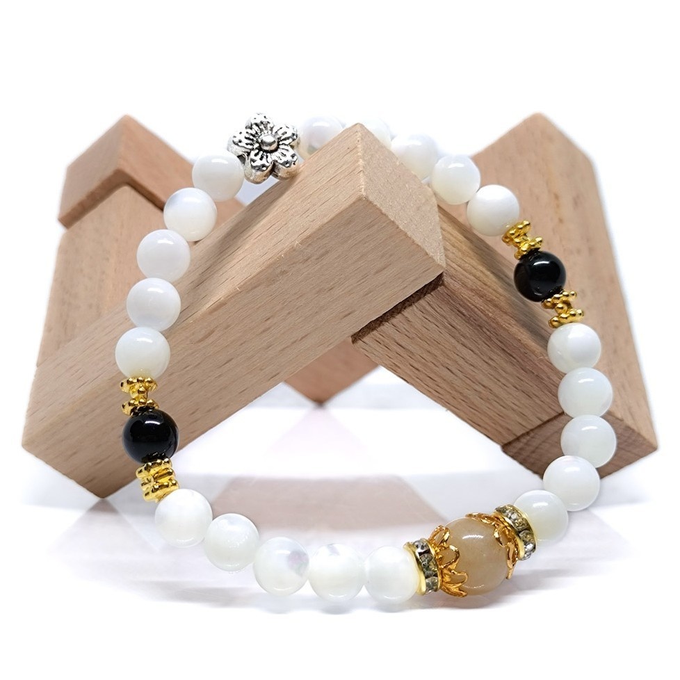 【髭切・膝丸】*極イメージ天然石ブレスレット*