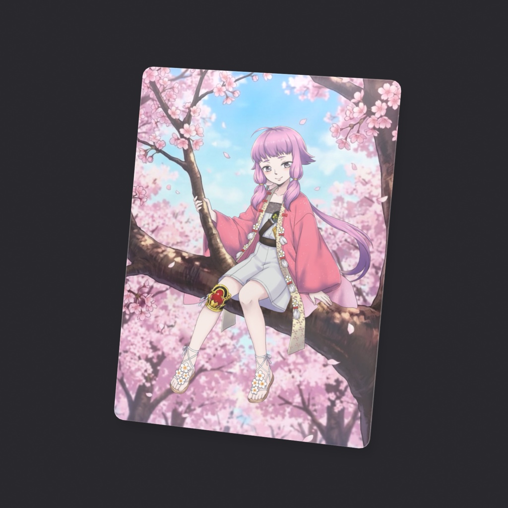 北谷菜切のクリアカード
