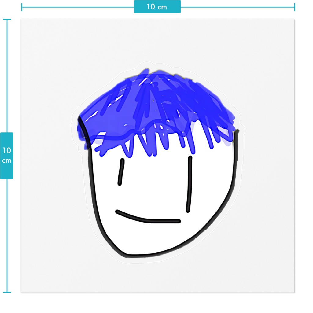 超絶ふつうのステッカー