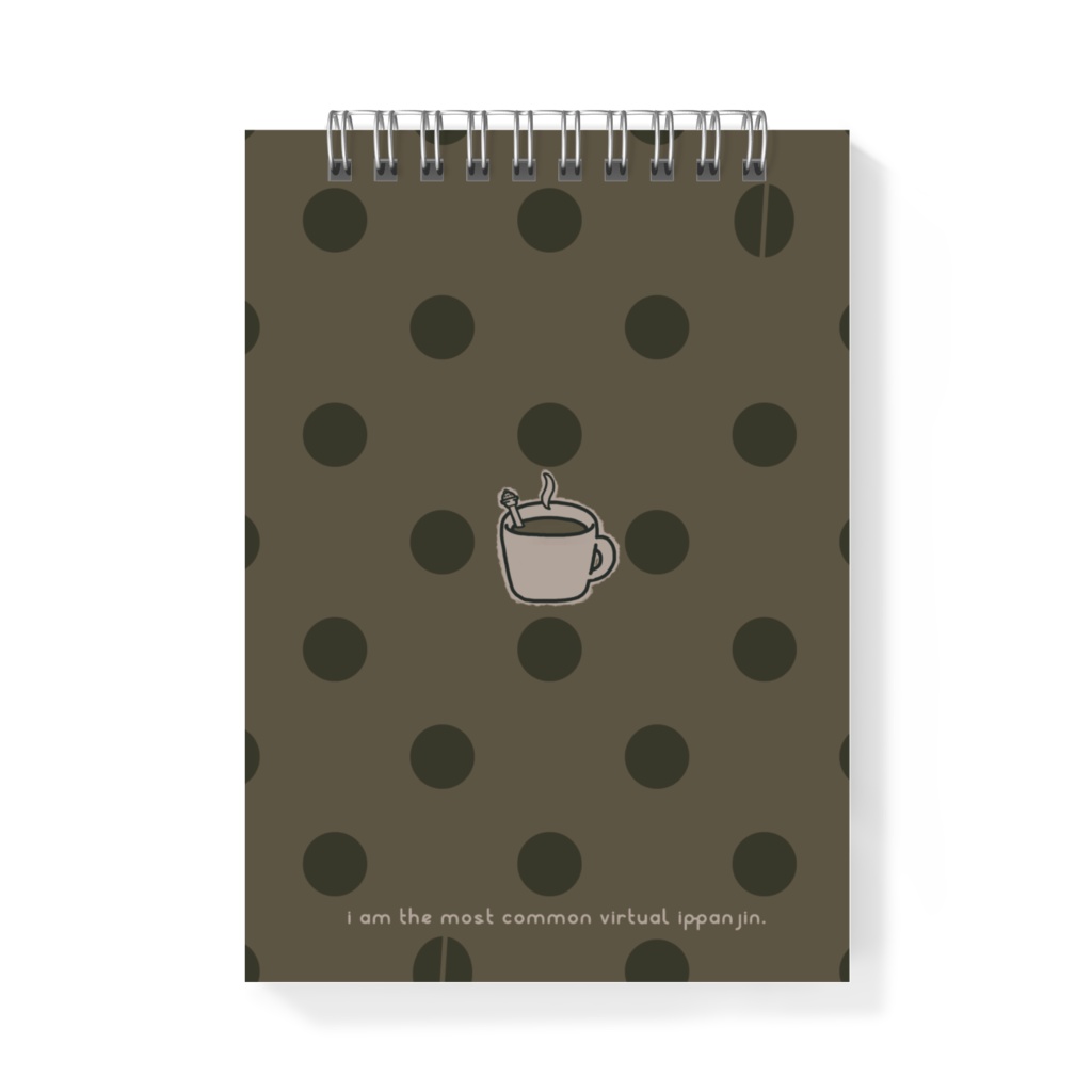 ゆるゆるこけものカフェオレ風メモ帳