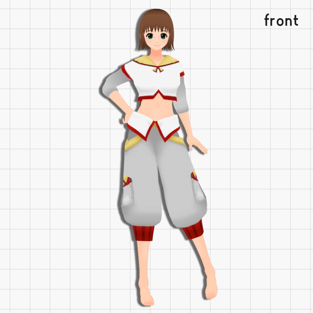 【VRoid】こけも式にゅたこさん【MoEファンモデル】