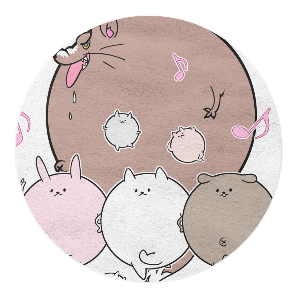 狼なんか、こわくねーし!マスキングテープ