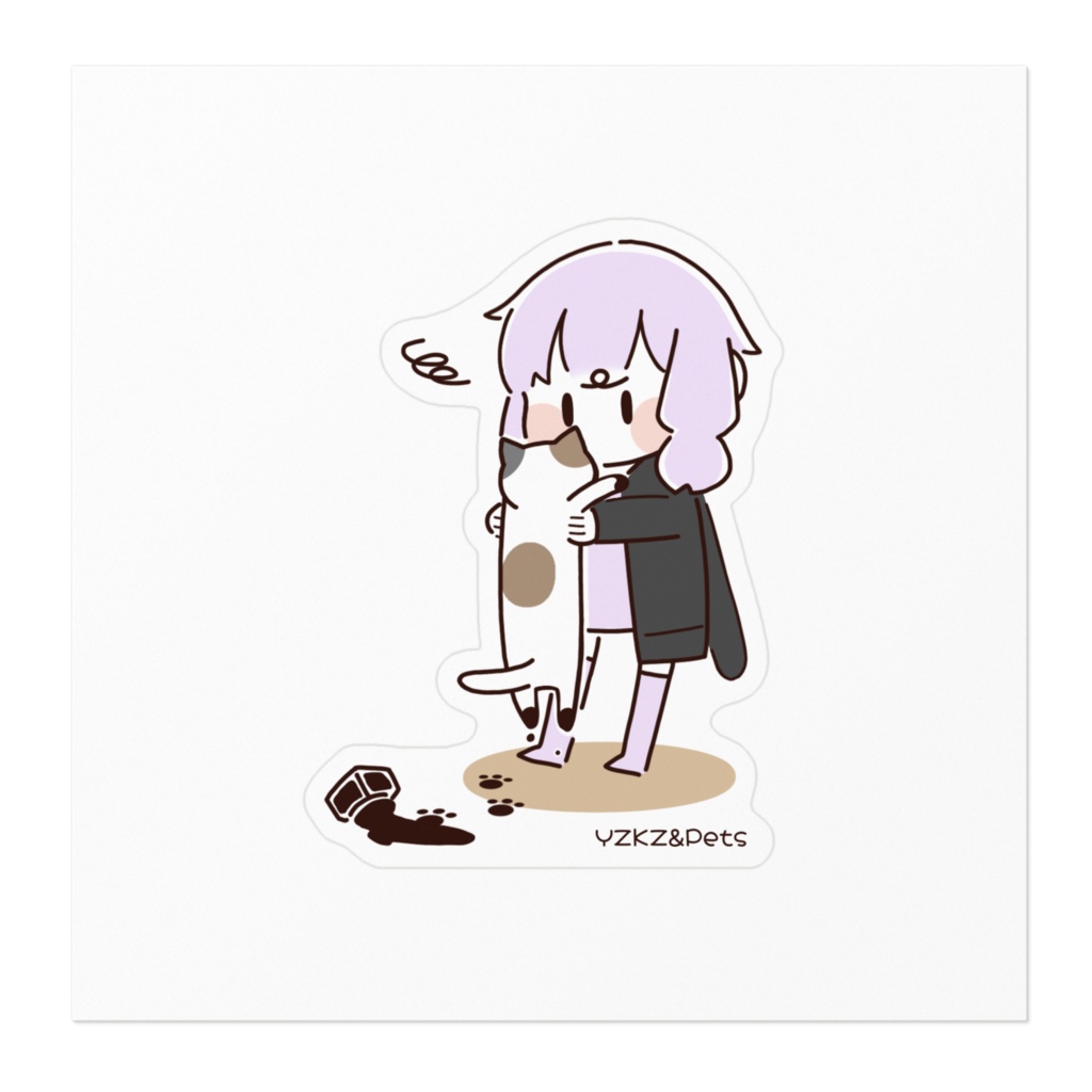 YZKZ&Petsステッカー