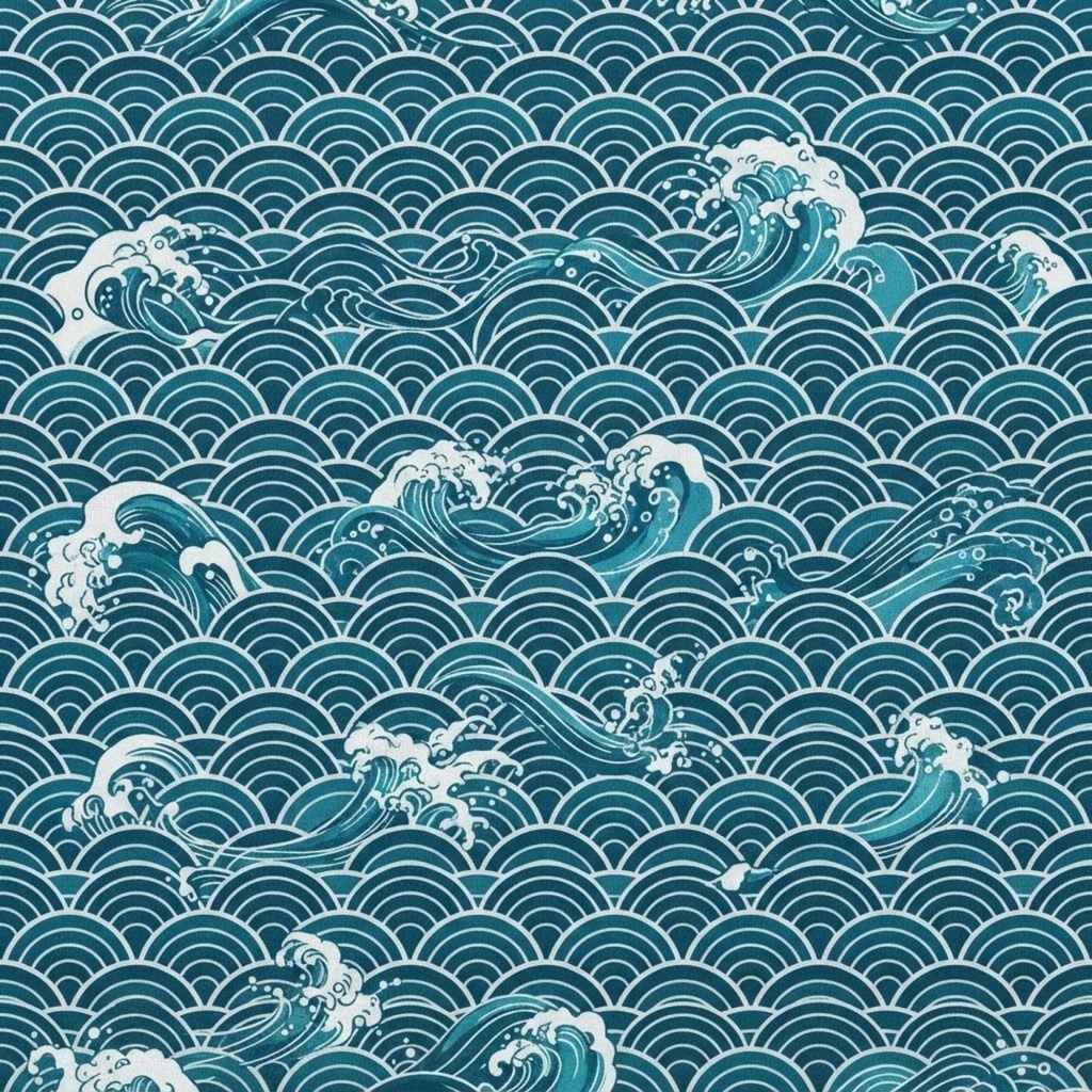 沖縄風パターン・デジタルペーパーパック | イラストパターン | 印刷用スクラップブック背景 | Canva対応 | 10枚セット シームレス