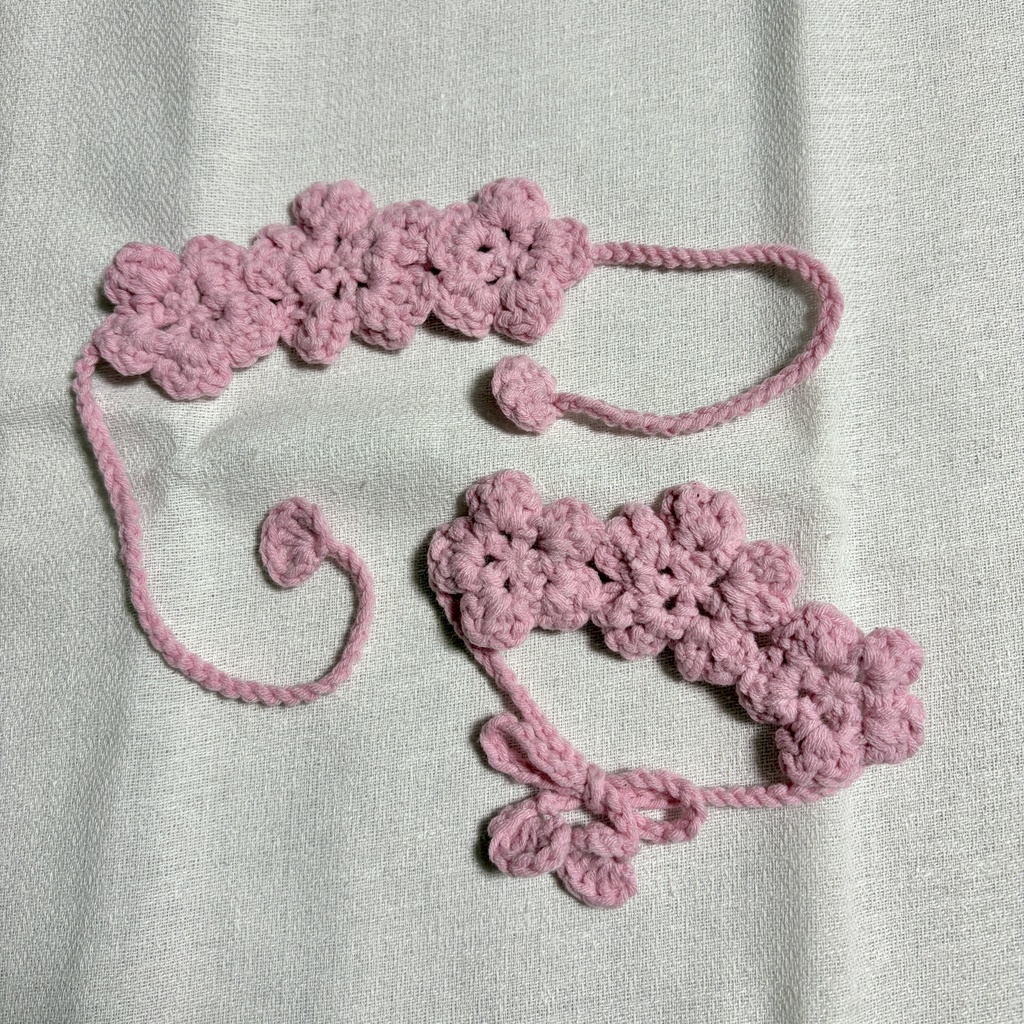 桜ヘッドドレス【12~15cmぬい】