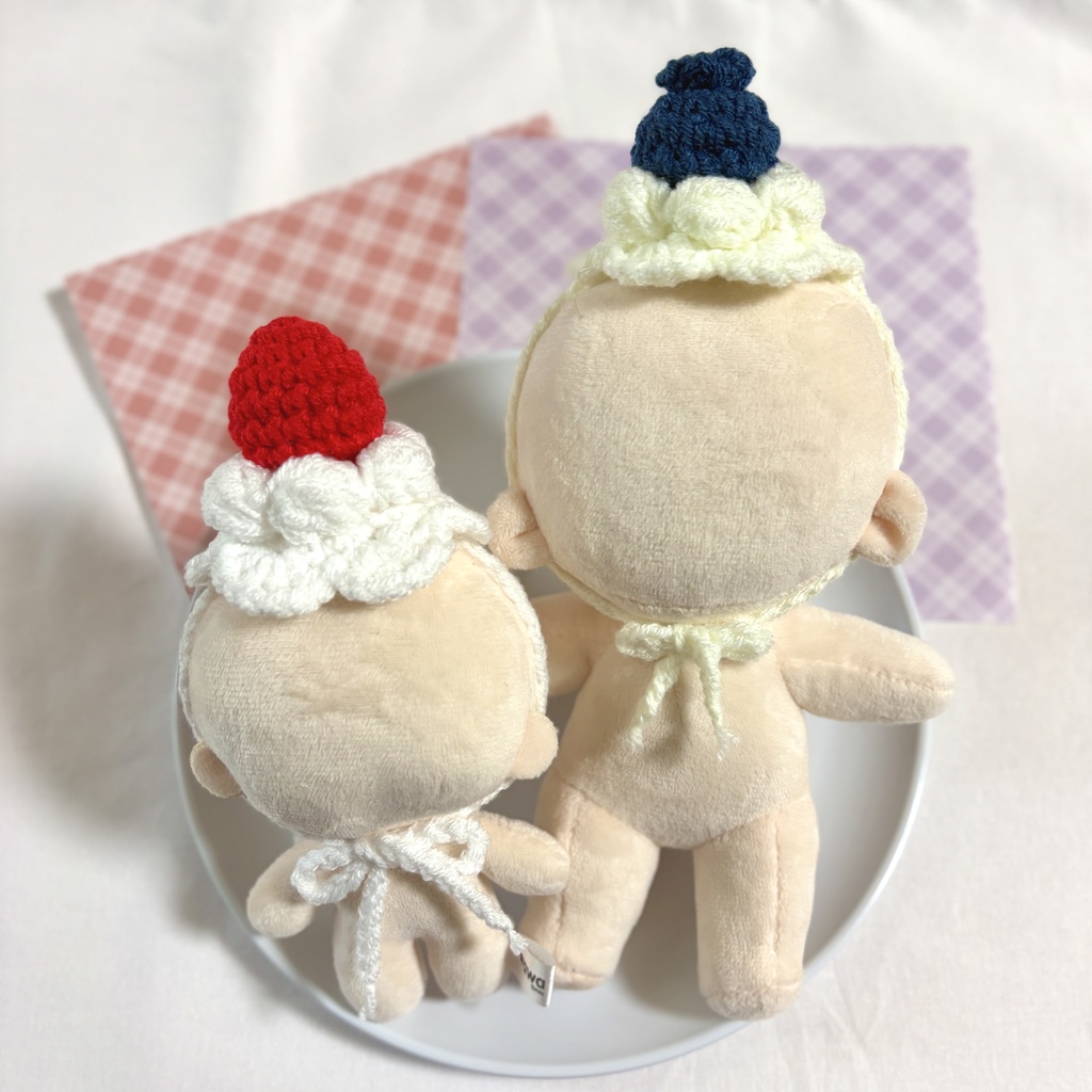 スイーツヘッドドレス【10~15cmぬい】