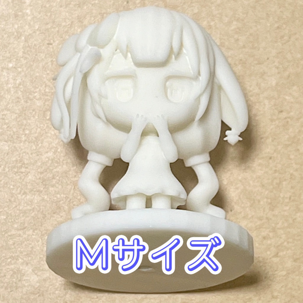 【MIKO】ちびキャラ ホワイトカラーフィギュア&ストラップ (3サイズ)