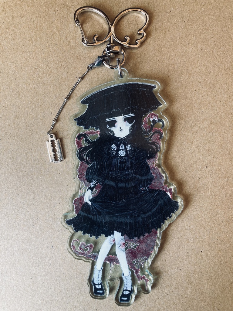 ファムファタール子　アクリルキーホルダー