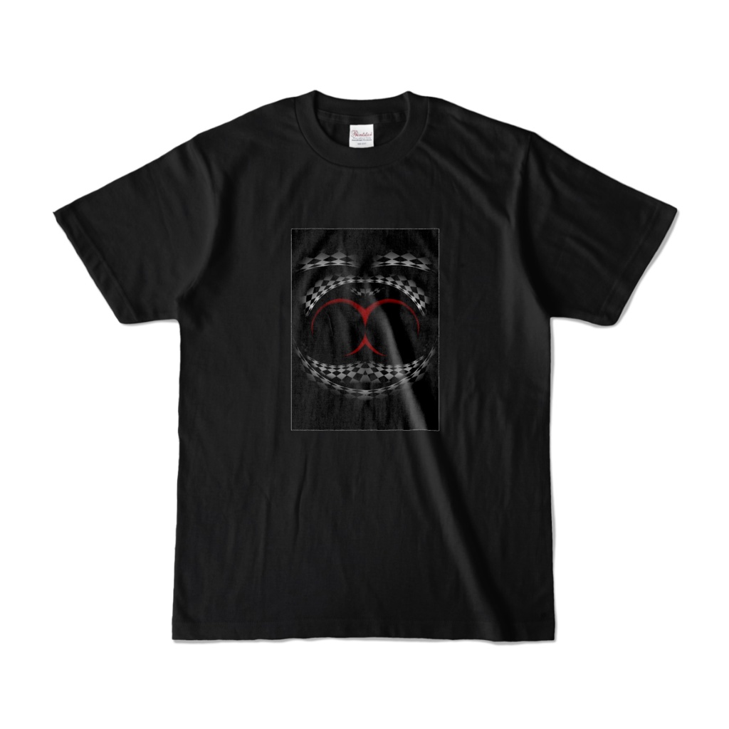 夜井商店「赤い月」Tシャツ