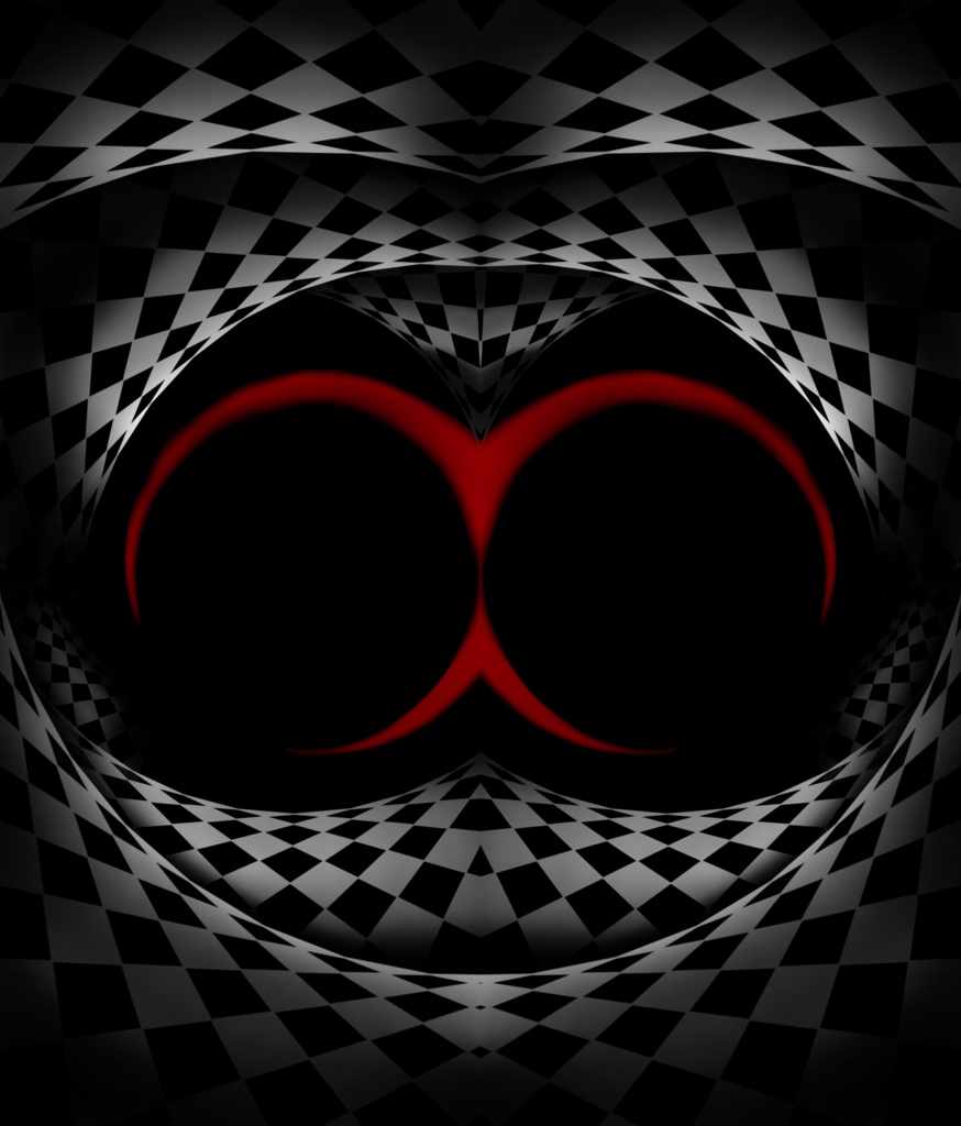 夜井商店「赤い月」Tシャツ