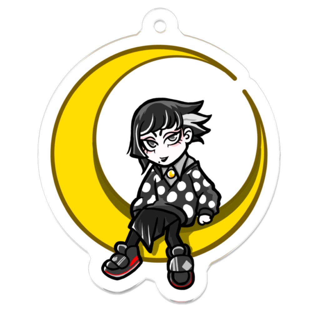 夜井リトディフォルメキャラアクリルキーホルダー