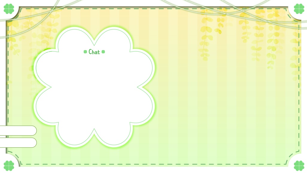 【配信用オーバーレイ/STREAM OVERLAYS】 clover