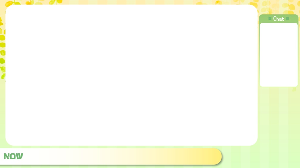 【配信用オーバーレイ/STREAM OVERLAYS】 clover