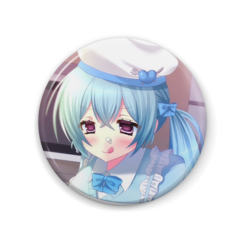 さやにゃんぱすー バレンタイン 缶バッジ