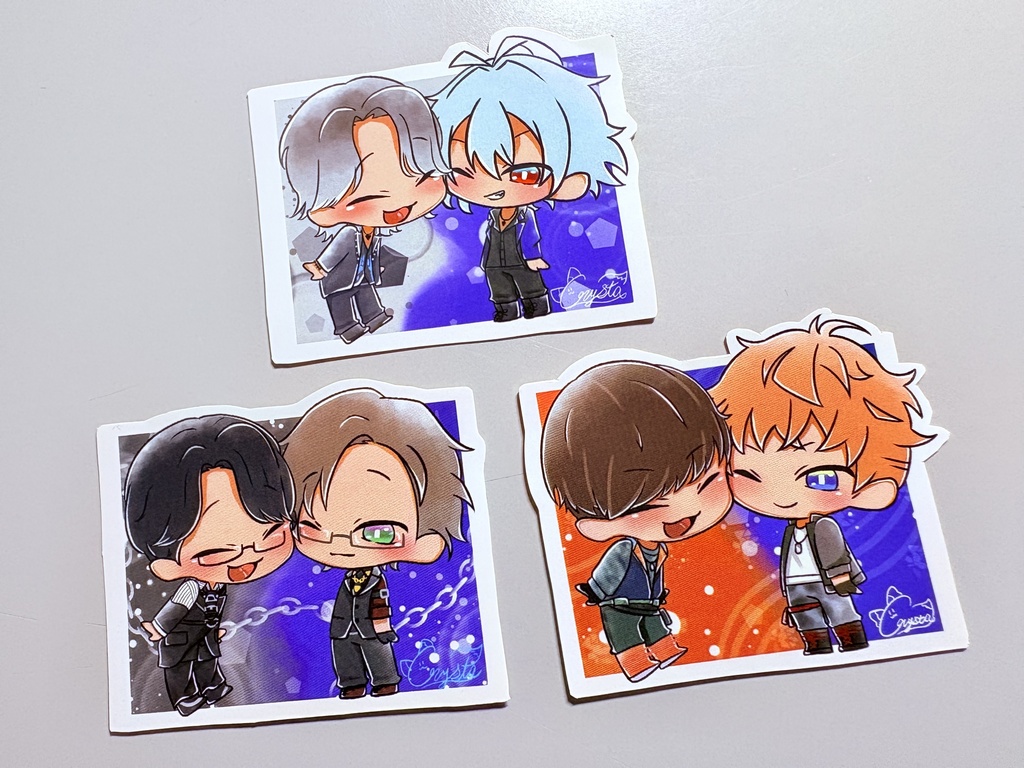 【ヒプノシスマイク】くっつきステッカー01