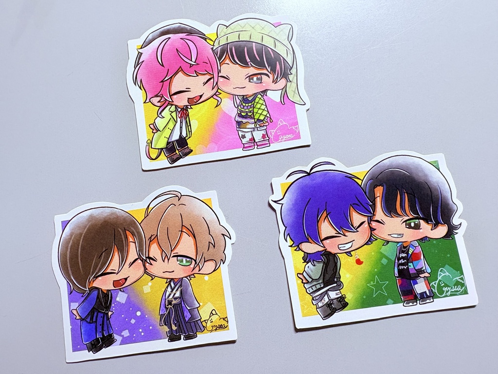 【ヒプノシスマイク】くっつきステッカー01