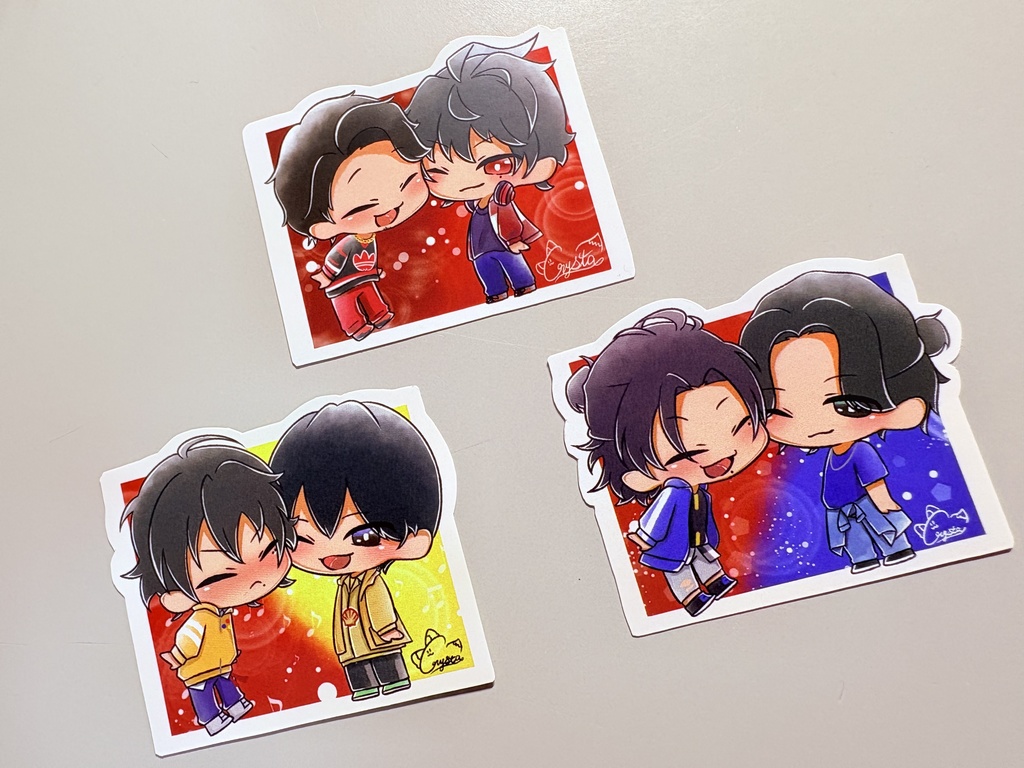 【ヒプノシスマイク】くっつきステッカー01