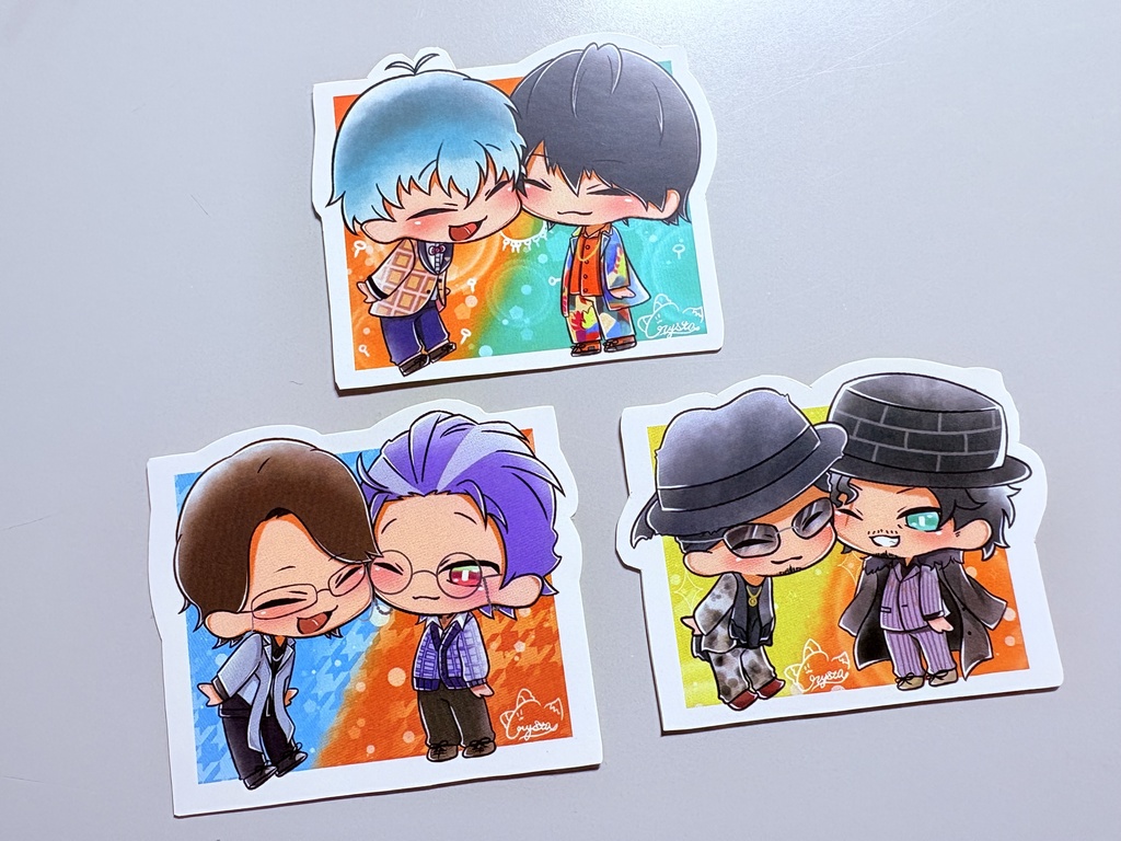 【ヒプノシスマイク】くっつきステッカー01