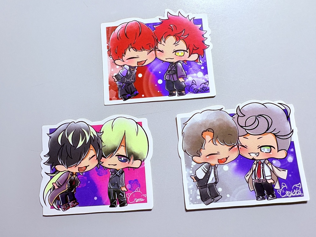 【ヒプノシスマイク】くっつきステッカー01