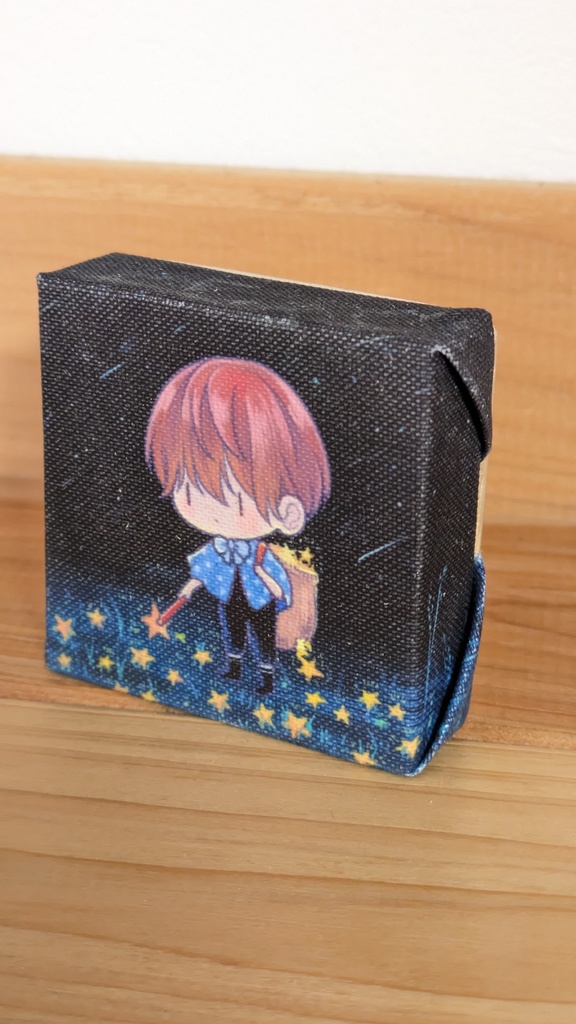 ウザい彼ミニパネル(縦5cm、横5cm、厚さ1.5cm)