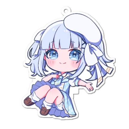 誕生日ver.りぃふアクリルキーホルダー