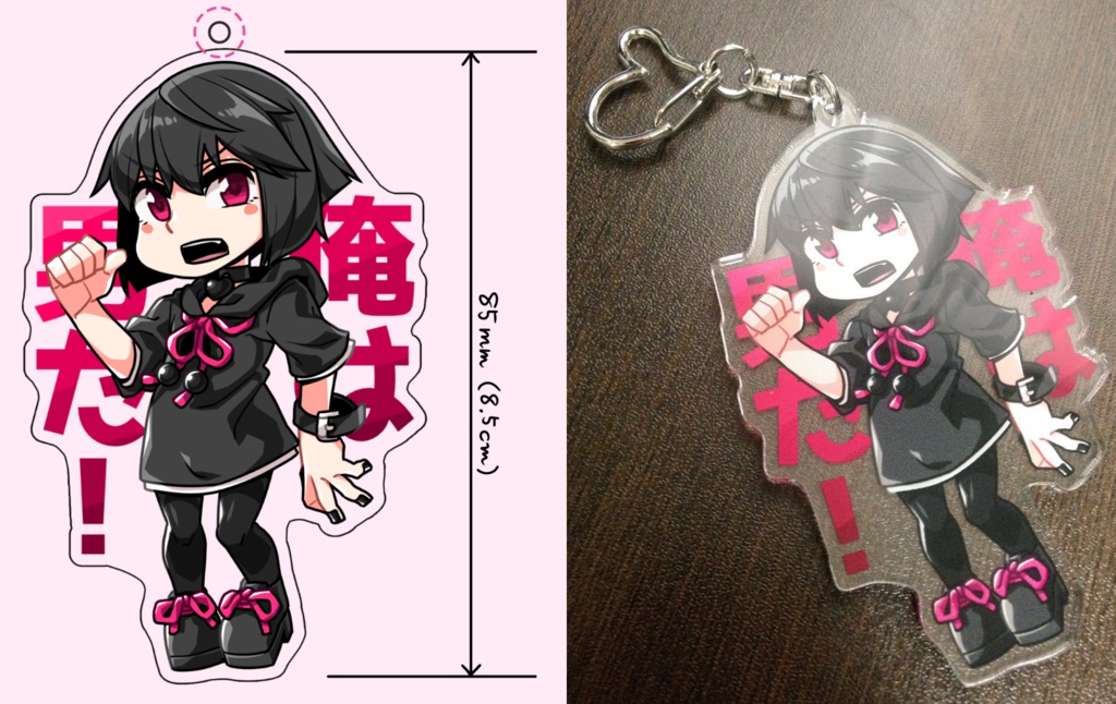 忽那 配信者 アクリル キーホルダー アクキー 配信者 忽那 アクキー - メルカリ