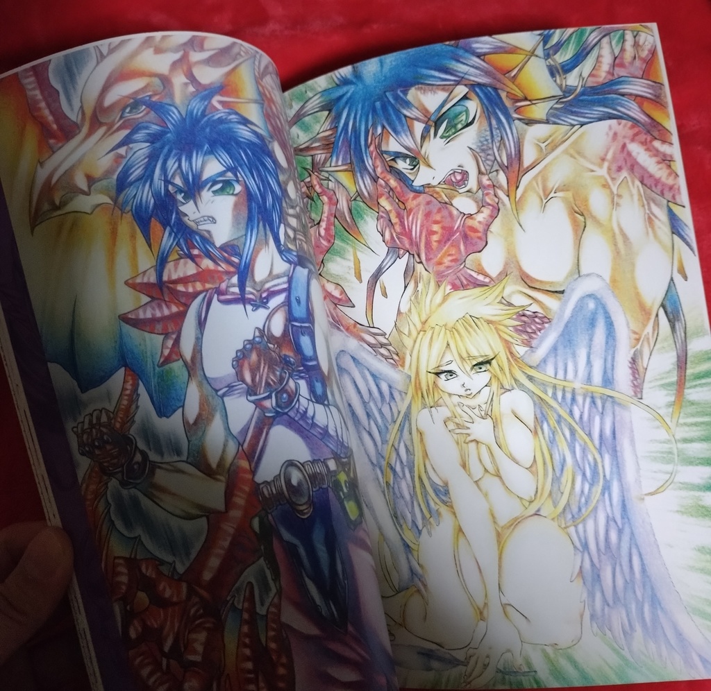 翼の色 vol.1***ブレスオブファイア(イラストまとめ本)