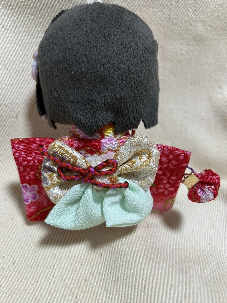 【12/24 21:00~】10cmぬい着物 赤×白