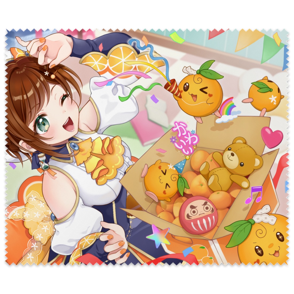 🆕燈乃ちゆき 生誕記念 メガネ拭き