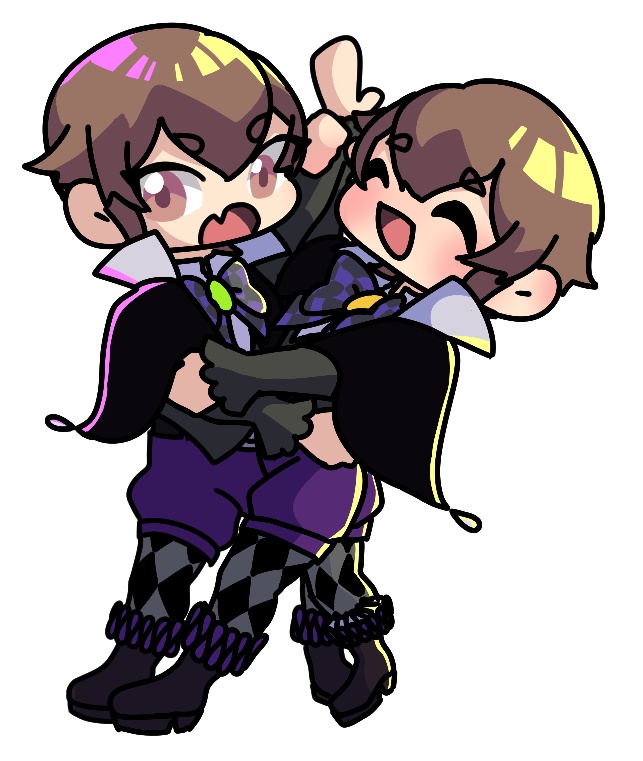 社交ダンスアクリルキーホルダー【ドヴァ/ツー】