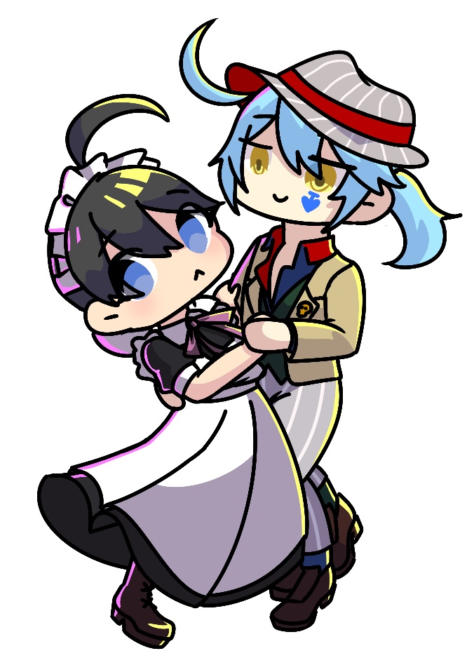 社交ダンスアクリルキーホルダー【アッソ/ジョーカー】