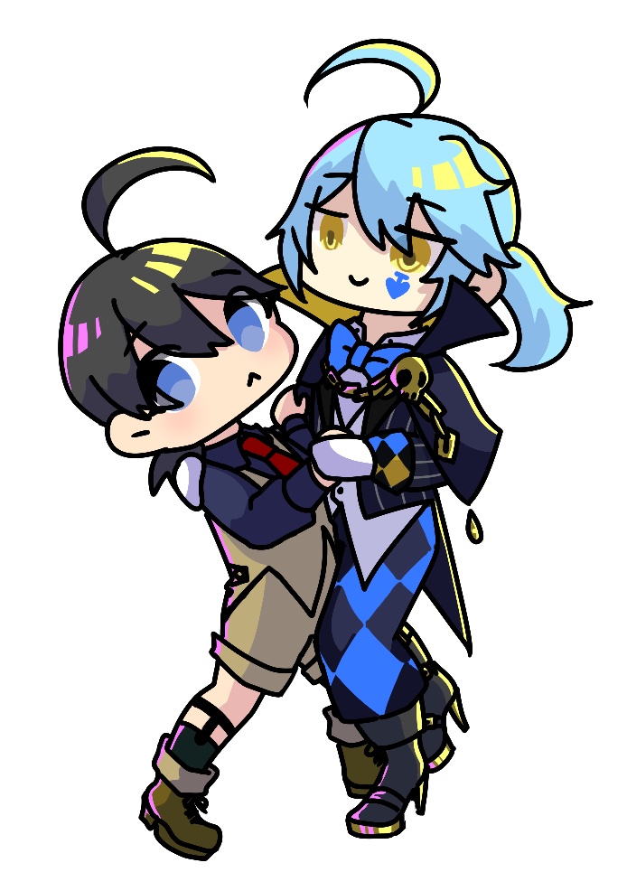 社交ダンスアクリルキーホルダー【アッソ/ジョーカー】