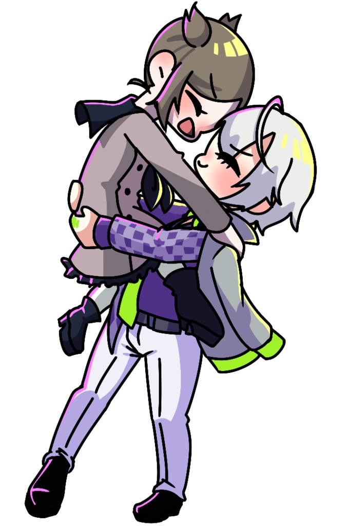 社交ダンスアクリルキーホルダー【チティリ/ギニー】